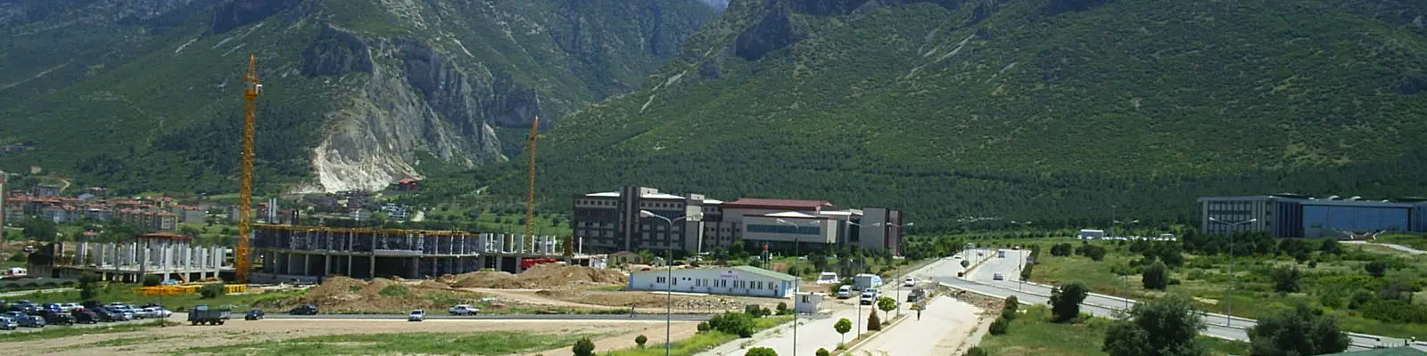 Pamukkale Üniversitesi kampüsü — Denizli, devlet üniversitesi